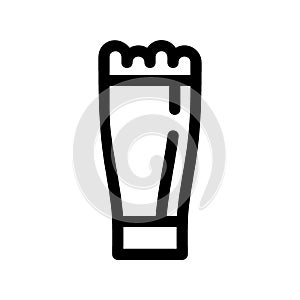 Beer icon or logo isolated sign symbol vector illustration