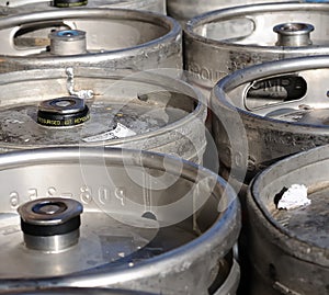 Beer kegs