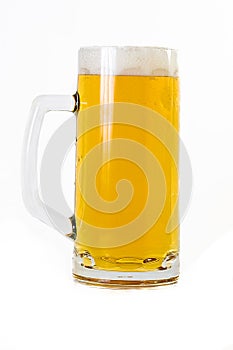 Beer mug with handle