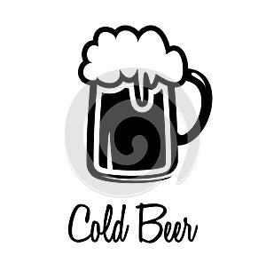 Beer mug icon