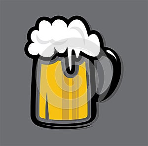 Beer mug icon