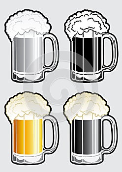 Beer Mug Illustration