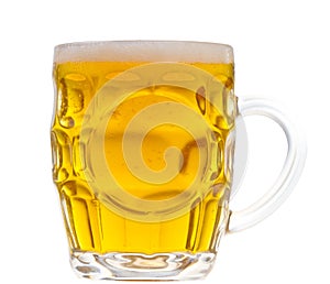 Beer mug isolated