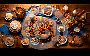 Beer and Pretzel, Oktoberfest dish