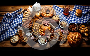 Beer and Pretzel, Oktoberfest dish