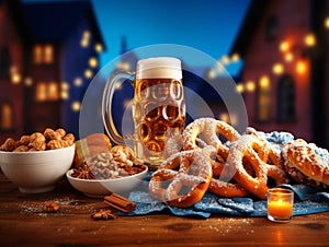 Beer and Pretzel, Oktoberfest dish