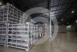 Beer production and storage plant