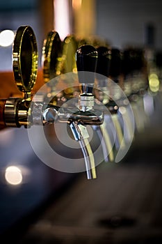 Beer tab on the bar.