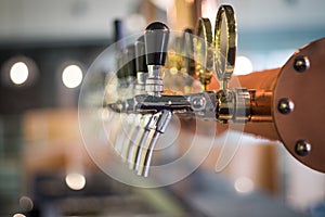 Beer tab on the bar.