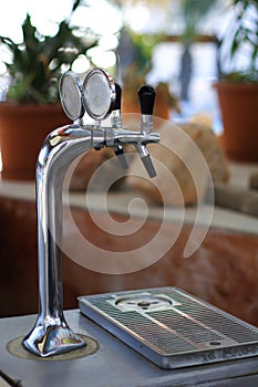 Beer taps photo