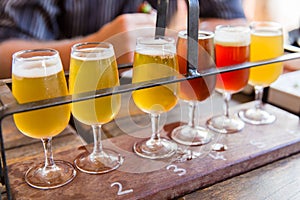 Beer tasting