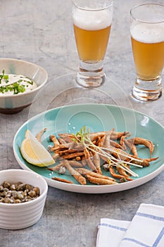 Beer and Whitebait