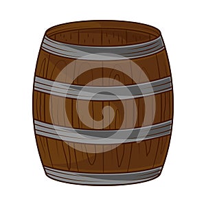 beer wooden barrel