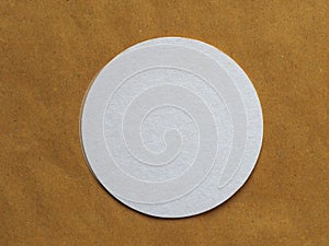 Beermat drink coaster