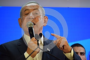 BeerSheva, Israel, Negev 13 September 2022 Benjamin Netanyahu of the Opposition and as the chairman of Likud