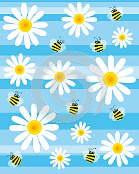 Včely a květiny 