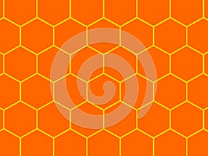 Bees honeycomb background