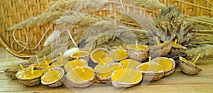 Beeswax candles