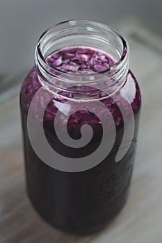 Beet and Onion Kvass