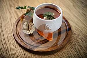 Beet soup borscht