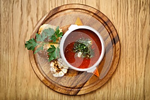 Beet soup borscht