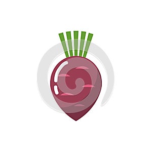 Beet vector icon
