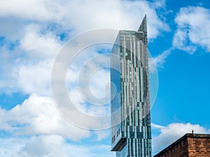 Beetham tower in Manchester