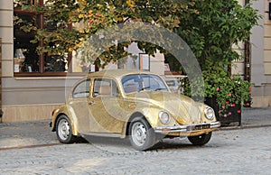 Beetle car in Jassy, Romania, october 2020