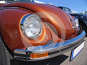 Beetle , Volkswagen , classic design, close-up