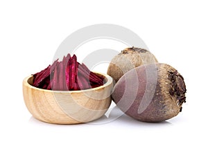 Beetroot isolated on white background