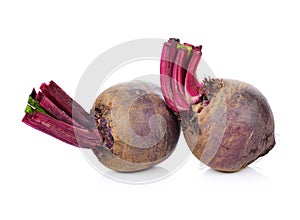 Beetroot isolated on white background