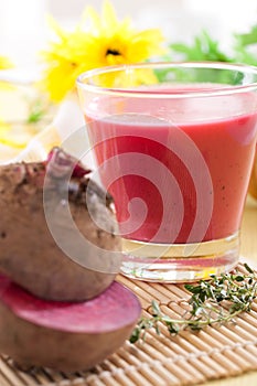 Beetroot juice and beetroot