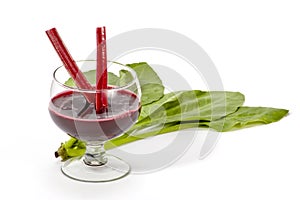 Beetroot juice with spinach