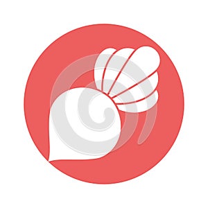 Beetroot Line Vector Icon which can easily modify