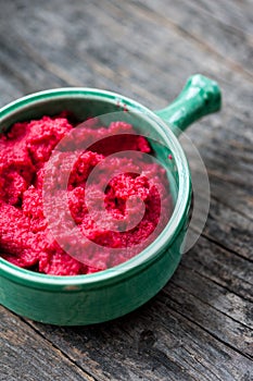 Beetroot mash