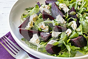 Beetroot Salad Side View