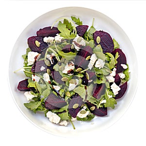 Beetroot Salad Top View