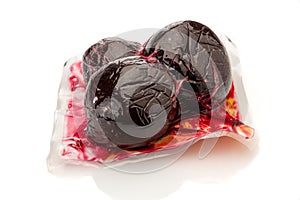 Beetroots or red beets in vacuum packed