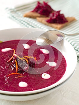 Beetrot soup