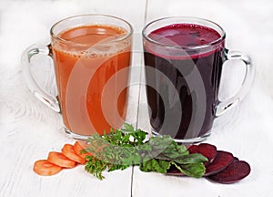 beets and carrots juice