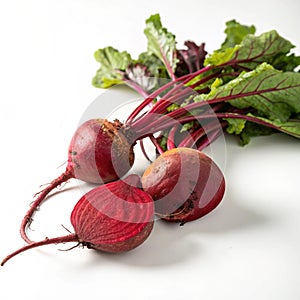 Beets on transparent background