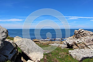 Beg-Monom coast in Plouguerneau