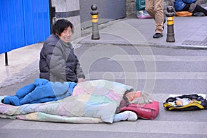 Beggars in Beijing