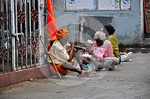 Beggars in India