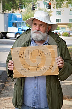 Begging With Sign