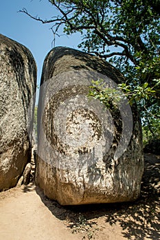 Beglik Tash - ancient megalithic rock sanctuary near Primorsko, Bulgaria