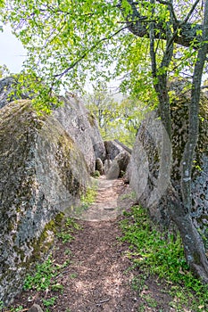 Beglik Tash - nature rock formation, a prehistoric rock sanctuary