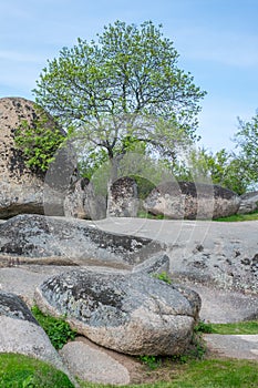 Beglik Tash - nature rock formation, a prehistoric rock sanctuary