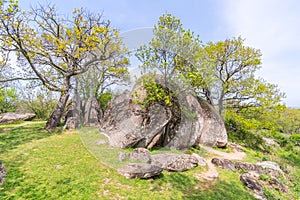 Beglik Tash - nature rock formation, a prehistoric rock sanctuary