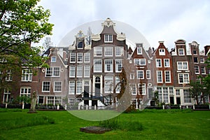 Beguinage district in Amsterdam